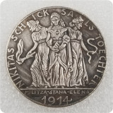 Type #201_1914 German WW2 Commemorative COIN COPY