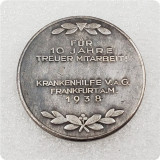Type #206_1938 German WW2 Commemorative COIN COPY