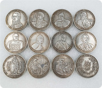 1888-2012 Russia MHO Silver Plated Medals