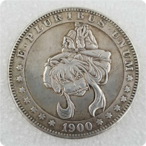 Hobo Nickel Coin 1900 Morgan Dollar  COIN