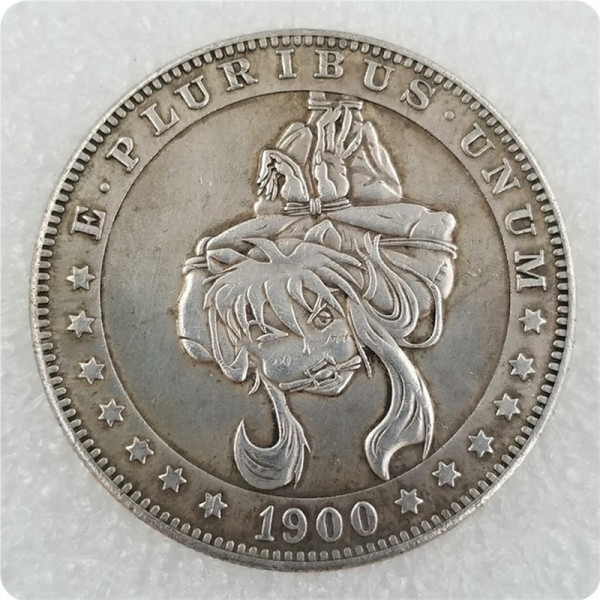 Hobo Nickel Coin 1900 Morgan Dollar  COIN