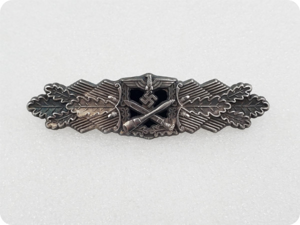 Type #96_WWII Antique silver German badge