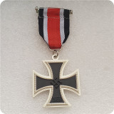 1939 Germany Iron Cross with Ribbon World War II Swastika