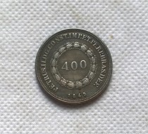 1845 Brazil 400 Reis Copy Coin commemorative coins