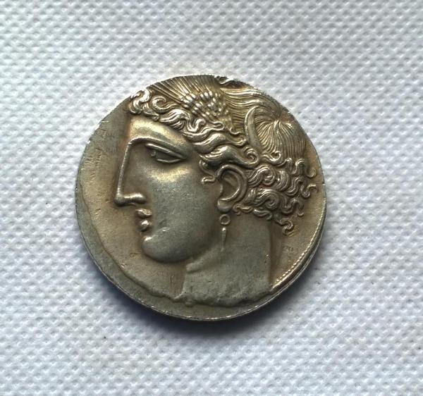 Type:#17 ANCIENT GREEK 10 drachma Copy Coin commemorative coins