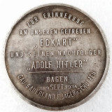 Type #255_ 1934 German WW2 Commemorative COIN COPY