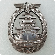 Type #101_WWII Antique silverr German badge