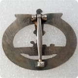 Type #100_WWII Antique silverr German badge