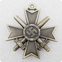 Type #103_WWII Antique bronze German badge