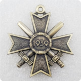 Type #103_WWII Antique bronze German badge