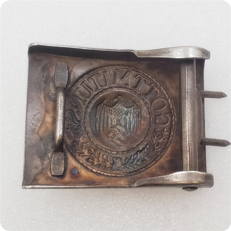 Wehrmacht (Heer) Officers parade belt and buckle (Maker Assmann)
