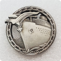 Type #141_WWII Antique Silver badge