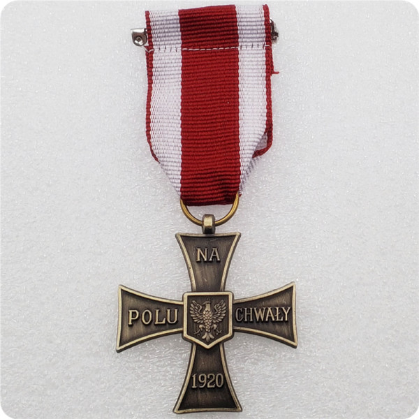 POLAND POLEN Orders, Decorations, BadgesKrzyż walecznych 1920 Polskich Sił Zbrojnych na Zachodzie