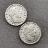 1896/1897 Barber Quarter UNC Two Face Copy Coin commemorative coins