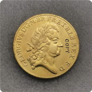 1716 United Kingdom (United Kingdom, British Overseas Territories and Crown Dependencies) 5 Guineas - George I Copy Coin