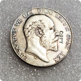 1905 United Kingdom 1/2 Crown - Edward VII Copy Coin