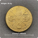 1716 United Kingdom (United Kingdom, British Overseas Territories and Crown Dependencies) 5 Guineas - George I Copy Coin