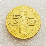 1709 United Kingdom 1 Guinea - Anne Copy Coin
