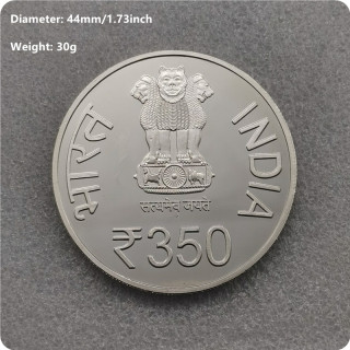 India 2016 350 Rupees Shri Guru Gobind Singh Ji