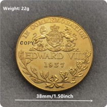 1937 United Kingdom Edward VIII Copy Coin