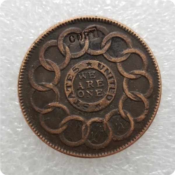 1787 Fugio Large Cent Coin COPY commemorative coins-replica coins medal coins collectibles