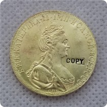 COPY REPLICA 1786,1782,1777 russia 10 Roubles gold Coin copy