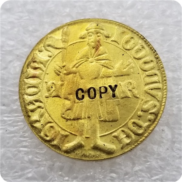 Ducat Florin John the Blind Bohemia COIN COPY