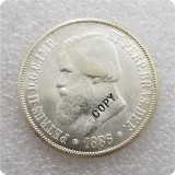 1886 BRAZIL 2000 REIS COPY commemorative coins-replica coins medal coins collectibles