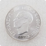 1937 Edward VIII Pattern Wreath Crown Copy Coins