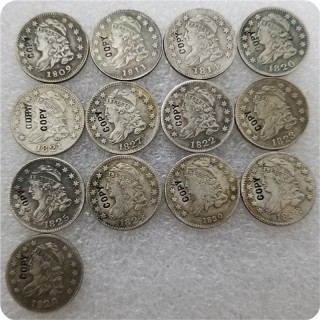 USA 1809-1830 Capped Bust Dime Copy Coins