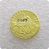 1942 Slovakia 20 Halierov Copy Coin