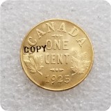 1923,1925 Canada 1 Cents COPY commemorative coins-replica coins medal coins collectibles