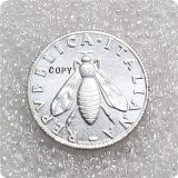 1958,1985 R Italy 2 Lire Aluminium Copy Coins