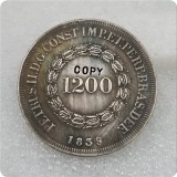 1839-1846 Brazil 1200 Reis  COPY COIN