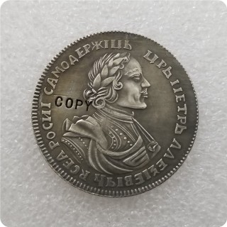1719 Russia Poltina Copy Coin commemorative coins-replica coins medal coins collectibles