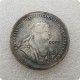 1739,1740 RUSSIA 1 ROUBLE Copy Coin commemorative coins-replica coins medal coins collectibles