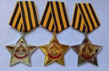 Glory Class 1,2,3 soviet medal putin russia badge emblem amy navy ww2 military uniform red star victory