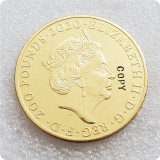 2020,2021 United Kingdom 100,200 Pounds - Elizabeth II Copy Coins