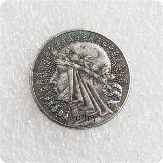 1932 Poland 1 Złoty (próba) Copy Coins