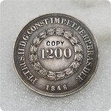 1839-1846 Brazil 1200 Reis  COPY COIN