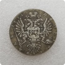 1734,1735 RUSSIA 1 ROUBLE Anna Copy Coins