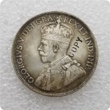 1921,1932 George V, Sterling Canada 50 Cents Half Dollar COPY