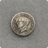 1937 United Kingdom 3 Pence - Edward VIII  Copy Coins