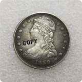 COPY REPLICA USA 1836-1839 CAPPED BUST HALF DOLLAR COPY COIN