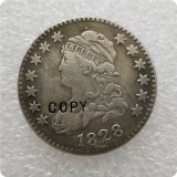 USA 1815-1828 Capped Bust Quarters 25 Cents  Liberty Cap Quarter  with motto COPY COIN commemorative coins