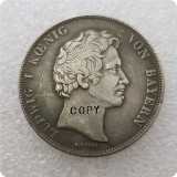 1841 German states 2 Thaler 3-1/2 Gulden - Ludwig I Copy Coin