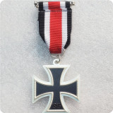 Germany 1939 Iron Cross Medal Badge 2nd Class with Ribbon