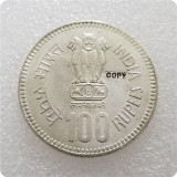 1989 India 100 Rupees (Jawaharlal Nehru) COPY COIN