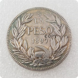 1894-1905 Chile 1 Peso Copy Coins
