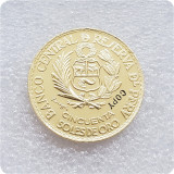 1965 Peru 50,100 Soles de Oro (Casa de Moneda) Copy Coins